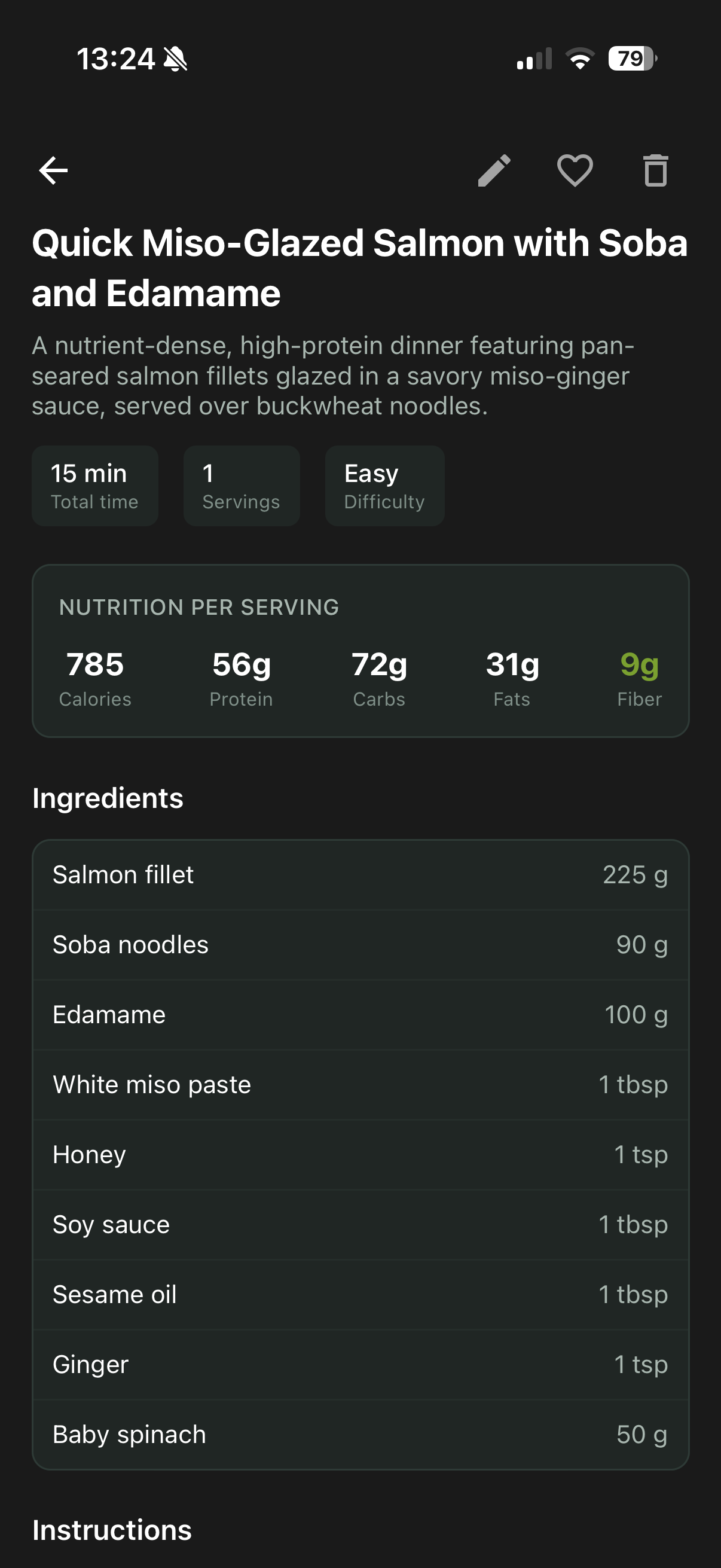 AI-generated recipes